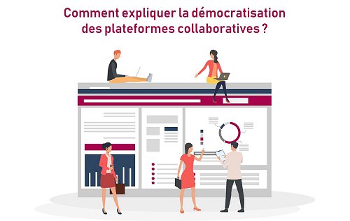 Comment expliquer la démocratisation des plateformes collaboratives ?