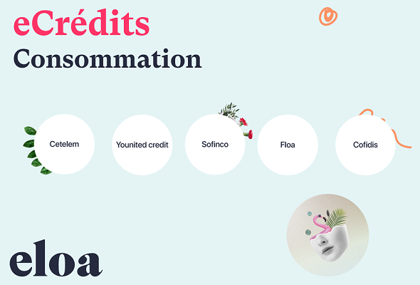 eCrédits : bénéficiez de 5 partenaires bancaires en crédit conso pour seulement 39 € HT/mois 👇🏼