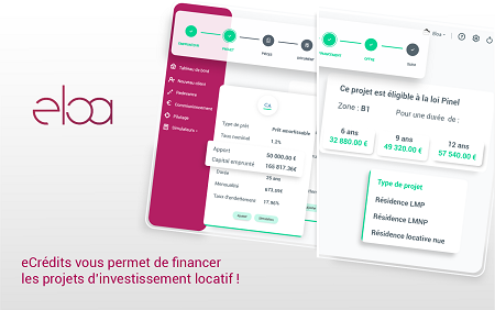 eCrédits enrichit ses simulations de crédit immobilier avec l’investissement locatif