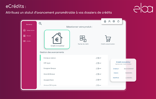 eCrédits : simplifiez le suivi de vos dossiers à l’aide de statuts d’avancement personnalisés