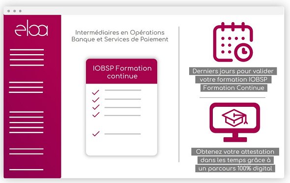 ✔ Courtiers en crédits : il ne vous reste que quelques jours pour valider votre Formation Continue IOBSP !