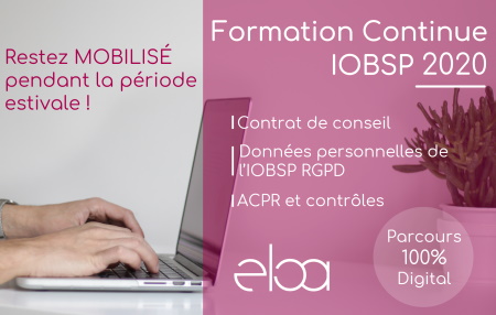 Formation continue IOBSP 2020 - Restez mobilisé pendant la période estivale