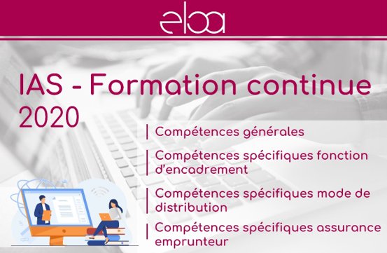 Suivez en ligne la Formation IAS continue 2020 sur Eloa