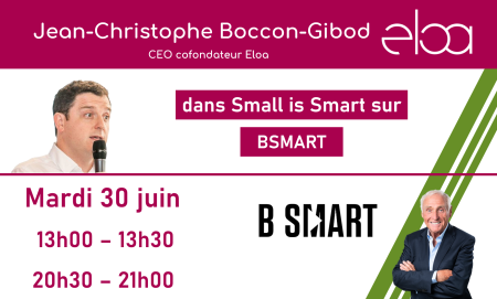 Jean-Christophe Boccon-Gibod sera l’invité de l’émission Small is Smart sur BSMART