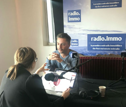 Ludovic Laborde présente Eloa sur Radio-immo.fr