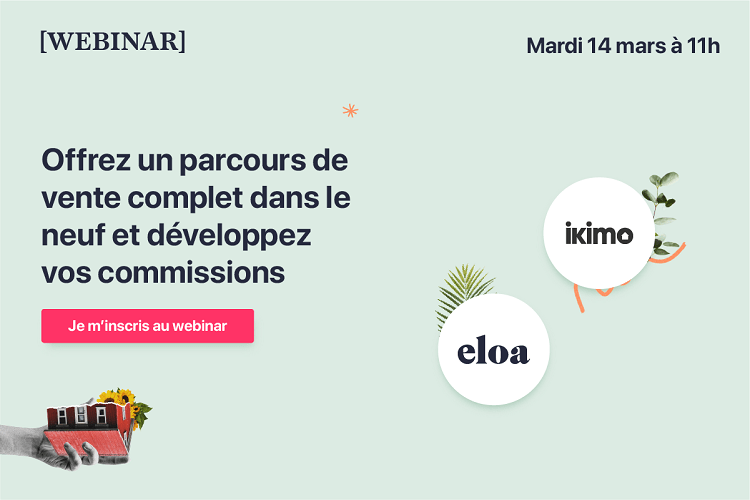 Webinaire Eloa x Ikimo sur l'immobilier neuf